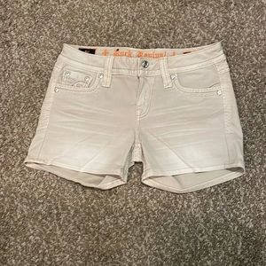 Brand New, beige, size 27, Rock Revival shorts